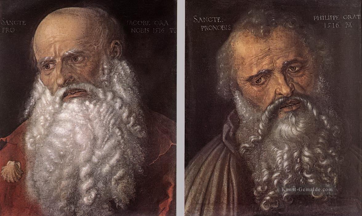 der Apostel Philippus und Jakobus Albrecht Dürer Ölgemälde
